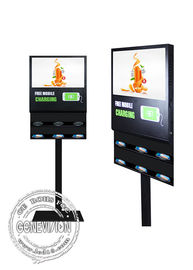 Digital Wifi Digital Signage 21.5 Inch Wireless Cell Phone Charging Station Electronic