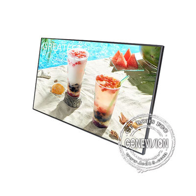 Wall Mount Ceiling Mount LCD Digital Menu Board For Restaurant