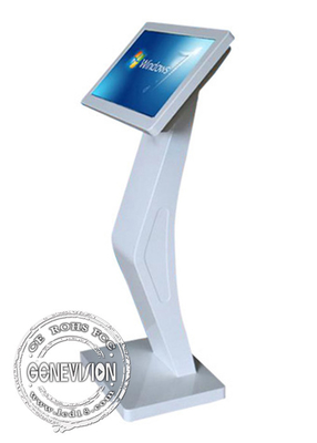 23.6 Inch standing AIO I5 CPU Touch Screen Kiosk With Linux System