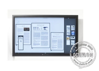 55" - 86" Wall Mounted Touch Screen 4K UHD All in one PC Interactive ...