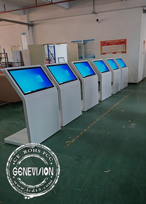 55 Inch Simple Design Touch Screen Queue Management System Kiosk