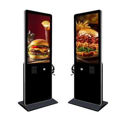 43-inch Floor Standing Nano Film Touch Display Hospital Self-Service ...