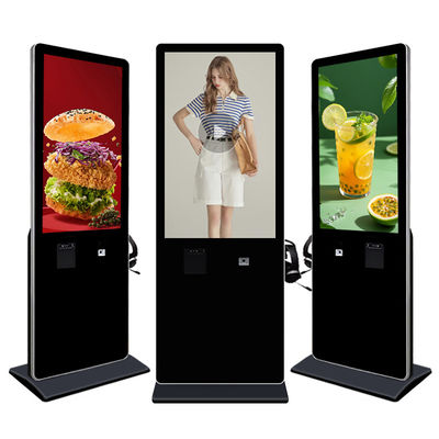 43-inch Floor Standing Nano Film Touch Display Hospital Self-Service ...