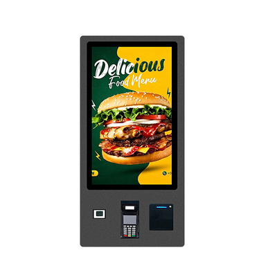 Wall Hanging Self Service Kiosk 32 Inch Display with QR Code Scanner ...