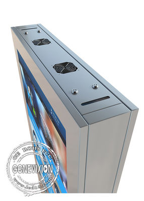 Dust Free Outdoor Touch Screen Computer Kiosk 65'' Wayfinding LCD ...
