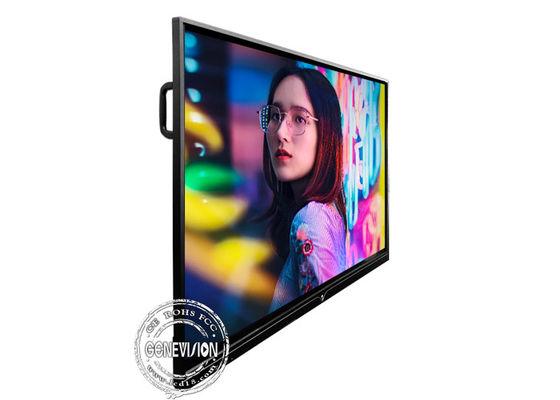 4K 75 inch 20 Points Touch Screen LED Flat Panel Interactive Whiteboard ...