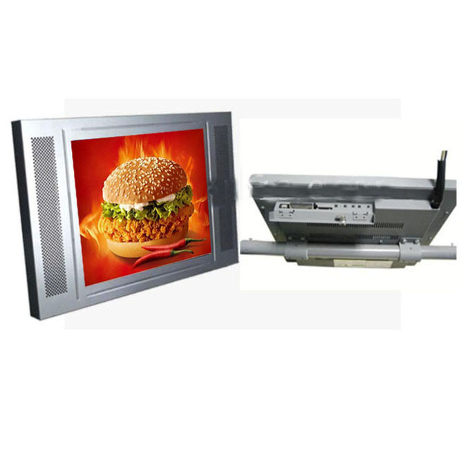 19 Inch Car Bus Digital Signage Advertisement Display With Inside Power Amplifier