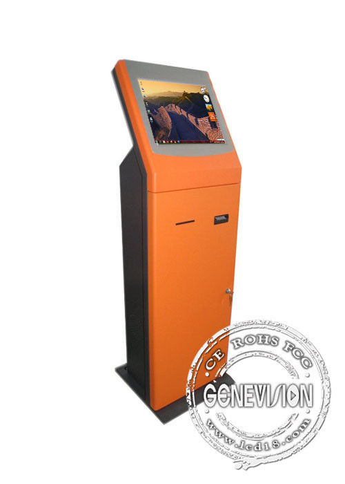 All in one touch screen kiosk 17'' with WIN7 system