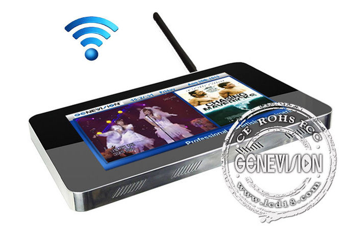 Full Hd 22 Inch 1680 X 1050 Lcd Advertising Media Player Totem Support Avi / Mp3 / Jpg 0
