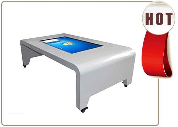 Table touch screen kiosk 42 inch all-in-one with IR touch