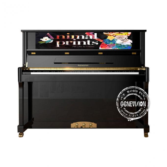 48.5" Android Interactive Touch Screen Stretched LCD Display For Piano